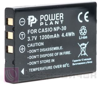 PowerPlant Casio NP-30, KLIC-5000, LI-20B