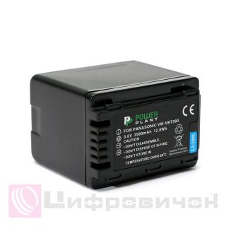PowerPlant Panasonic VW-VBT380 3560mAh