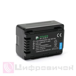 PowerPlant Panasonic VW-VBT190 1780mAh