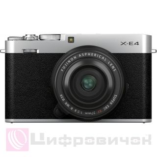 Fujifilm X-E4 Kit (XF 27mm) Silver