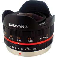 Samyang 7.5mm f 3.5 UMC Fisheye Panasonic/Olympus Micro 4/3 Black
