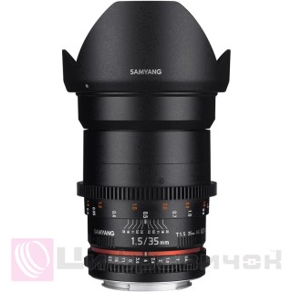 Samyang 35mm T1.5 AS UMC VDSLR II Canon