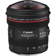 Canon EF 8-15mm f 4L Fisheye USM