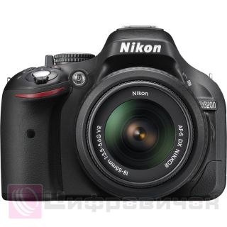 Nikon D5200 Kit (18-55 VR II) Black