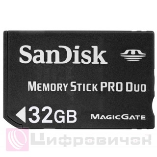 SanDisk Memory Stick PRO Duo 32Gb