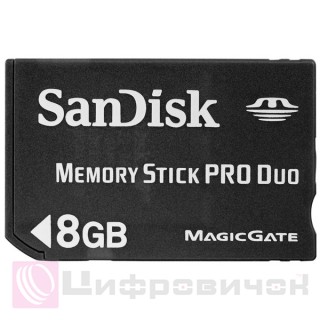 SanDisk Memory Stick PRO Duo 8Gb