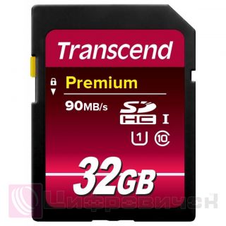 Transcend 32 Gb SDHC Class 10 UHS-I Premium