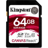 Kingston 64GB SDXC C10 UHS-I U3 R100/W80MB/s