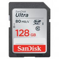 SanDisk 128GB SDXC C10 UHS-I R80MB/s Ultra