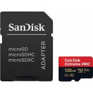SanDisk 128 GB microSDXC UHS-I U3 Extreme Pro A2 (SD Adapter)