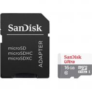 SanDisk 16 GB microSDHC UHS-I Ultra (SD adapter)