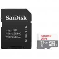 SanDisk 32 GB microSDHC UHS-I Ultra (SD adapter)
