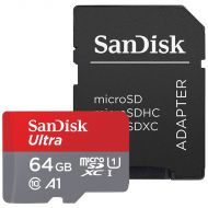 SanDisk 64 GB microSDXC UHS-I Ultra A1 R100MB/s (SD adapter)