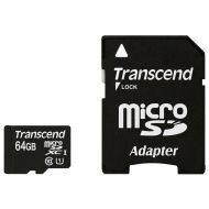 Transcend 64 GB microSDXC UHS-I Premium (SD Adapter)