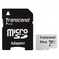 Transcend 64 GB microSDXC UHS-I 300S R95/W45MB/s (SD Adapter)