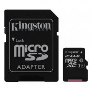 Kingston 256 GB microSDXC Class 10 UHS-I Canvas Select (SD Adapter)