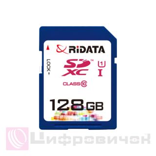 ����� ���'�� RiDATA SDXC 128GB Class 10 UHS-I