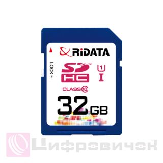 ����� ���'�� RiDATA SDHC 32GB Class 10 UHS-I