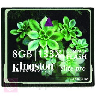Kingston 8 Gb 133x CompactFlash Card