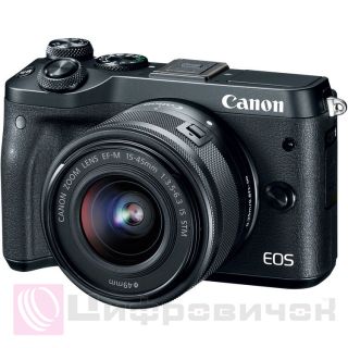 Canon EOS M6 Kit (15-45 IS STM) Black