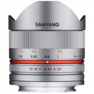 Samyang 8mm f/2.8 UMC Fisheye II APS-C Sony E-mount Silver