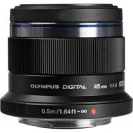 Olympus M.Zuiko Digital 45mm f/1.8 Black
