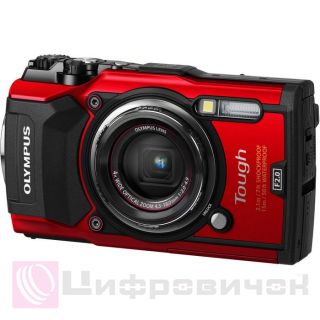 Olympus Tough TG-5 Red + Case