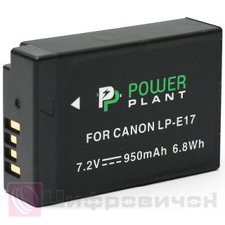 PowerPlant Canon LP-E17 950mAh