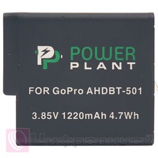 PowerPlant ��� GoPro AHDBT-501 1220mAh
