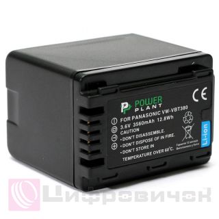 PowerPlant Panasonic VW-VBT380 3560mAh