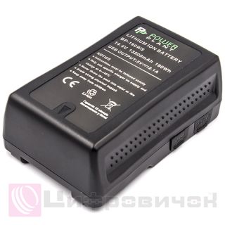 Gold mount PowerPlant Sony BP-190W 13200mAh