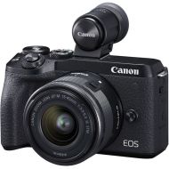 Canon EOS M6 Mark II Kit (15-45 IS STM) + EVF-DC2 Black