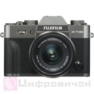 Fujifilm X-T30 Kit XC 15-45mm F3.5-5.6 Charcoal Silver