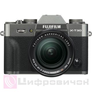 Fujifilm X-T30 Kit XF 18-55mm F2.8-4R Charcoal Silver