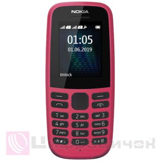 Nokia 105 SS 2019 Pink