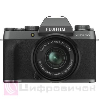 Fujifilm X-T200 Kit (15-45mm) Dark Silver