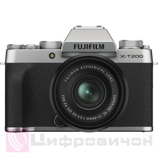 Fujifilm X-T200 Kit (15-45mm) Silver