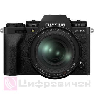 Fujifilm X-T4 Kit XF 16-80mm f/4.0 R Black
