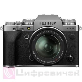 Fujifilm X-T4 Kit XF 18-55mm F2.8-4R Silver