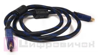 ³��� ������ PowerPlant HDMI - HDMI, 1.5�, ���������� ���������, 1.4V, Nylon