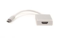 ������-���������� PowerPlant HDMI female - USB Type-C, 0.15�, Blister