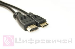 ³��� ������ PowerPlant HDMI - mini HDMI, 2�, ���������� ���������, 1.4V