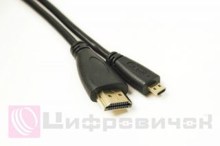 ³��� ������ PowerPlant HDMI (M) - micro HDMI (M), 1.4V, 32AWG, 4K x 2K, 2�