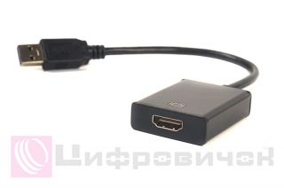 ������-���������� PowerPlant HDMI female - USB 3.0 M