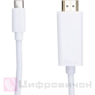 ³��� ������ PowerPlant HDMI male - USB Type-C, 1.8�