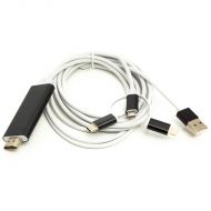 ������ PowerPlant HDMI (M) - Lightning, Type-C, mirco USB, 1 �