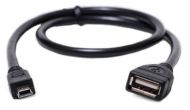 ������ PowerPlant OTG USB 2.0 AF - Mini, 0.5�