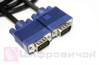 ³��� ������ PowerPlant�VGA-VGA, 1.5�, Pouble ferrites