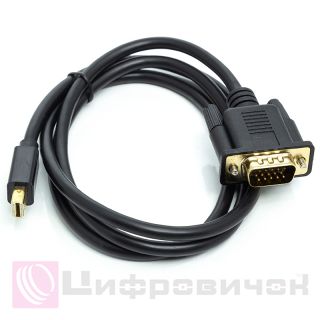 ³��� ������ PowerPlant mini PisplayPort (M) - VGA (M), 1 �, ������