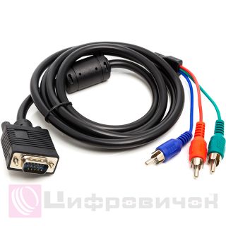 ������ PowerPlant VGA (M) - 3*RCA (M), 1080p, 1 �